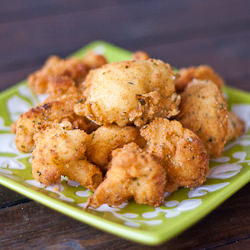 Deep Fried Cauliflower Pieces - Recipe photo by jocooks