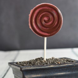 Cherry Lollipop Ice Cream - Recipe photo by Las Cosas de Cosima