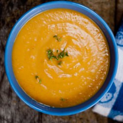 Spur of the Moment Carrot Soup - Recipe photo by eatlivetravelwrite