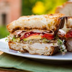 Turkey and Avocado Sandwich - Recipe photo by avocadopesto
