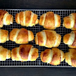 Italian Cornetti - Recipe photo by cherryonmysundae