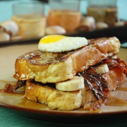 Challah Hangover Sandwich - Recipe photo by Nikki Dinki Cooking