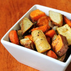 Roasted Root Vegetables - Recipe photo by livelearnloveeat