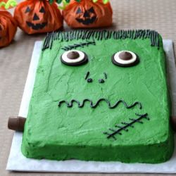 Frankenstein Cake - Recipe photo by Momtastic