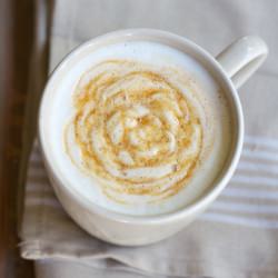 Caramel-Pumpkin Macchiato - Recipe photo by healthyaperture