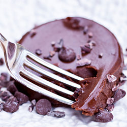 Low Fat Mini Vegan Carob Cake - Recipe photo by calmmindbusybody