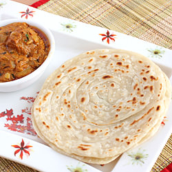 Lachha Paratha - Recipe photo by foodviva