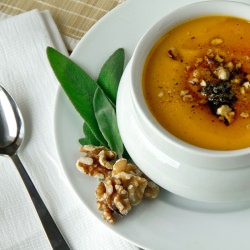 Roasted Winter Squash Soup - Recipe photo by FreeRange Human