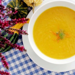 Pumpkin Soup w/ Fennel - Recipe photo by Ribica