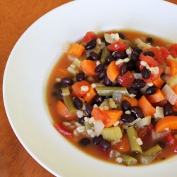 Bean Barley Vegetable Soup - Recipe photo by livelearnloveeat