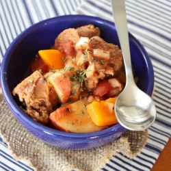 Crock Pot Italian Sausage Stew - Recipe photo by kneadtocook