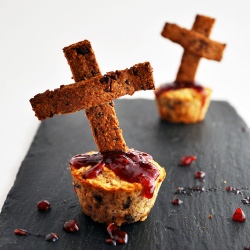 Halloween Gravestone Cakes - Recipe photo by includingcake