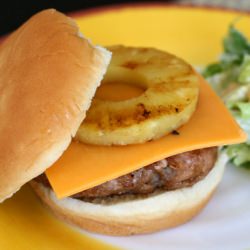 Teriyaki Pineapple Turkey Burgers - Recipe photo by WiCProject