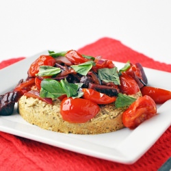 Caramelized Onion Oat Bake - Recipe photo by includingcake