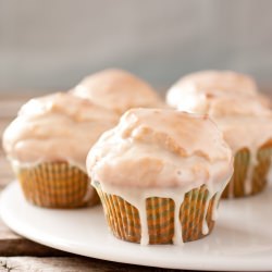 Glazed Doughnut Muffins - Recipe photo by cooking classy