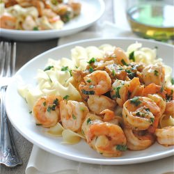 Shrimp in Garlicky Beer - Recipe photo by BevCooks