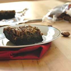 Pecan Pie Brownies - Recipe photo by bashfulbao