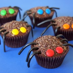 Halloween Spider Cupcakes - Recipe photo by CourtenayK