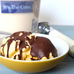 2 Ingredient Chocolate Magic Shell - Recipe photo by WholeLifestyleNutrition