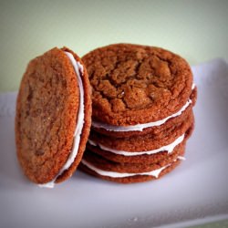 Gingersnap Cookies & Lime Filling - Recipe photo by PintSizedBaker