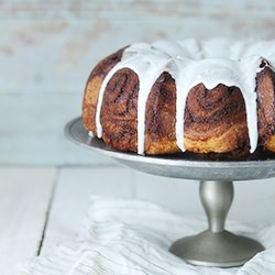 Cinnamon Roll Bundt Cake - Recipe photo by BakersRoyale