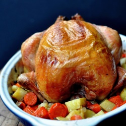 Simple Roast Chicken - Recipe photo by Ashley Brouwer