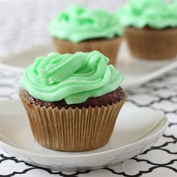 Mint Chocolate Cupcakes - Recipe photo by DessertForTwo