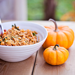 Vegan Chickpea Pumpkin Spread - Recipe photo by calmmindbusybody