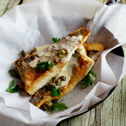 Pan-Fried Fish & Lemon Cream Sauce - Recipe photo by Simply Delicious