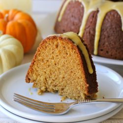 Pumpkin Bundt Cake - Recipe photo by damndelicious