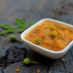 Three Turkey Berry Curries - Recipe photo by Sanjeeta kk