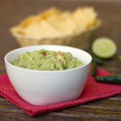 Three Ingredient Guacamole - Recipe photo by theblackpeppercorn