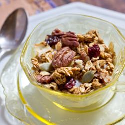 Pumpkin Maple Granola - Recipe photo by beckyros