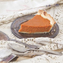 Carrot Honey Pie - Recipe photo by HMMessinger