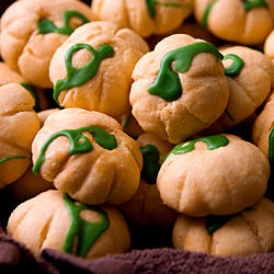 Pumpkin Shaped Cookies - Recipe photo by House Of Joyful Noise