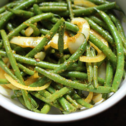 Spicy Pickled String Beans - Recipe photo by chitra