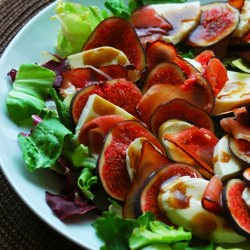 Fig and Ham Salad with Balsamic - Recipe photo by JestPysznie