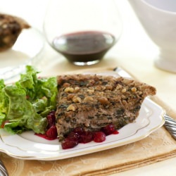 Festive Chickpea Tart - Recipe photo by DreenaBurton