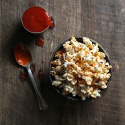 Sriracha-Coconut Popcorn - Recipe photo by reclaimingprovincial