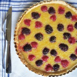 Lemon-Berry Tart - Recipe photo by simplyromanesco