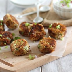 Crispy Salmon Bites - Recipe photo by Running to the Kitchen