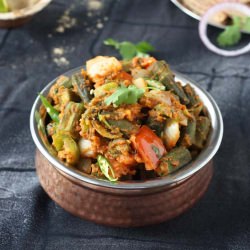 Okra Masala - Recipe photo by Dishesfrommykitchen