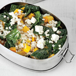 Barley and Kale Salad - Recipe photo by bonappetitmagazine