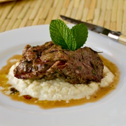 Pan Roasted Lamb Steak - Recipe photo by FreeRange Human