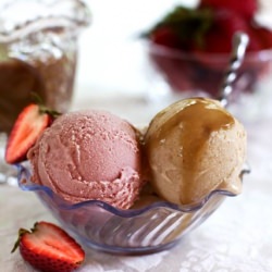 Chai Peanut Butter Ice Cream - Recipe photo by DreenaBurton