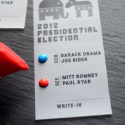 Candy Button Ballots - Recipe photo by setonh