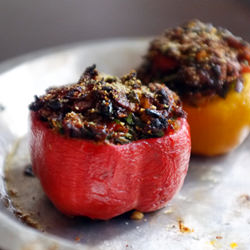 Stuffed Peppers, Peperoni Ripieni - Recipe photo by ptuorto