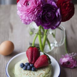Kueh Dadar Crepes - Recipe photo by milkchaihoney