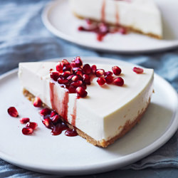 Greek Yogurt Cheesecake - Recipe photo by bonappetitmagazine