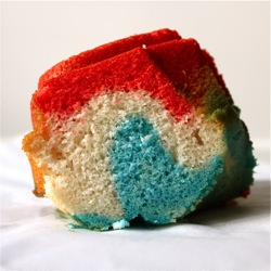 Easy Election Day Cake - Recipe photo by 3pastriesaday